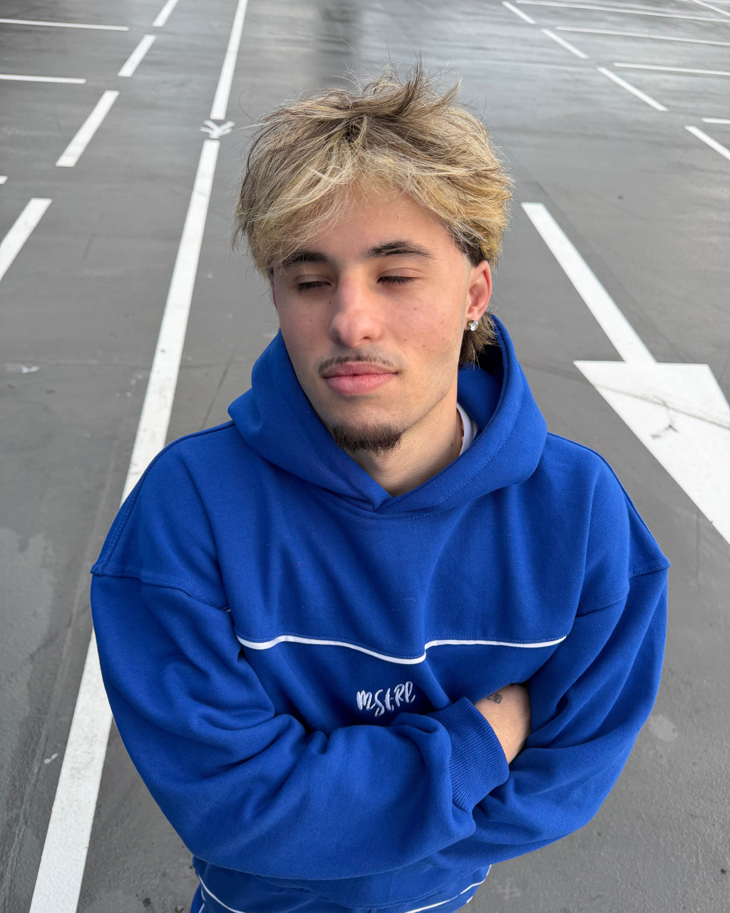 BLUE HOODIE