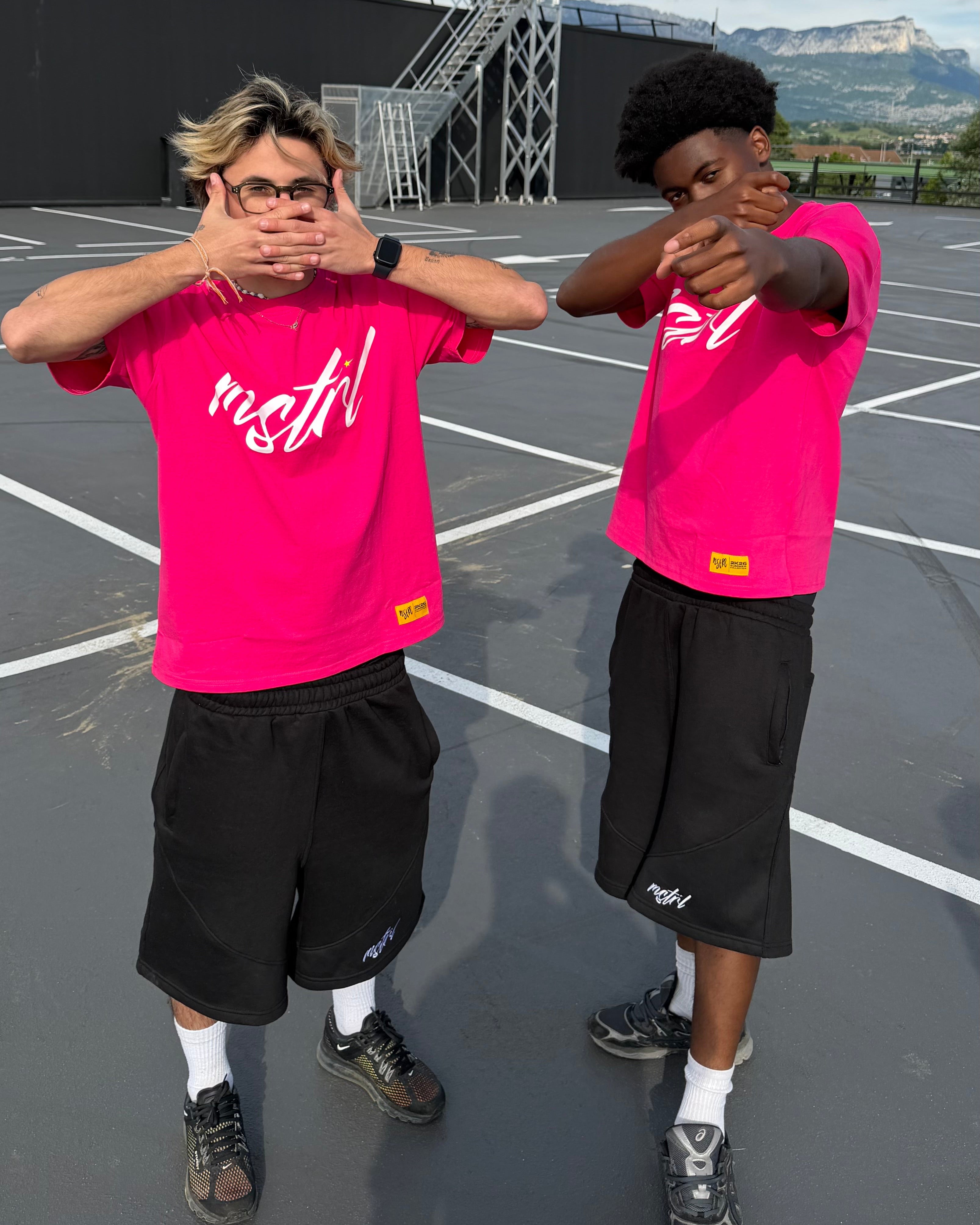 PINK SIGNATURE TEE