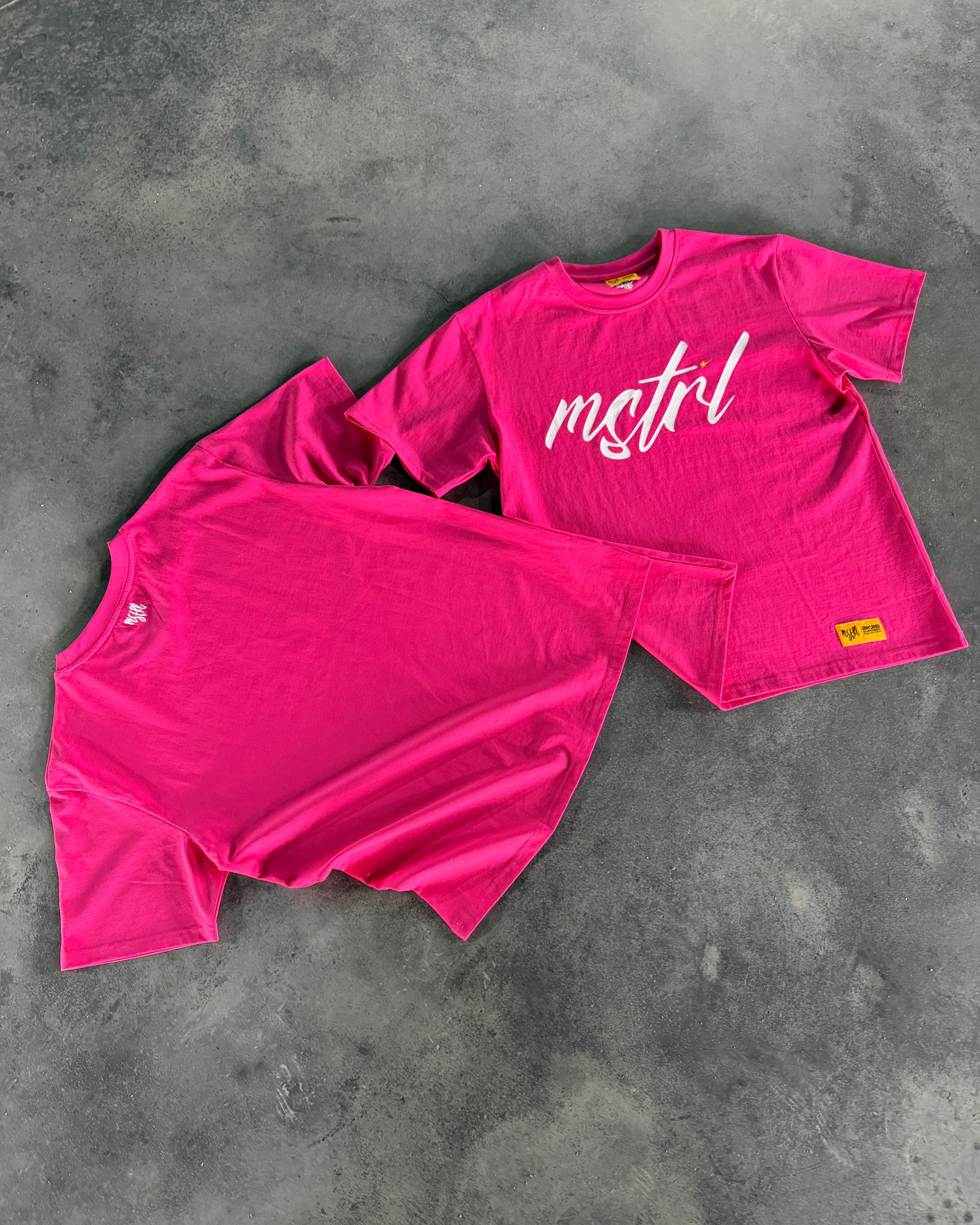 PINK SIGNATURE TEE