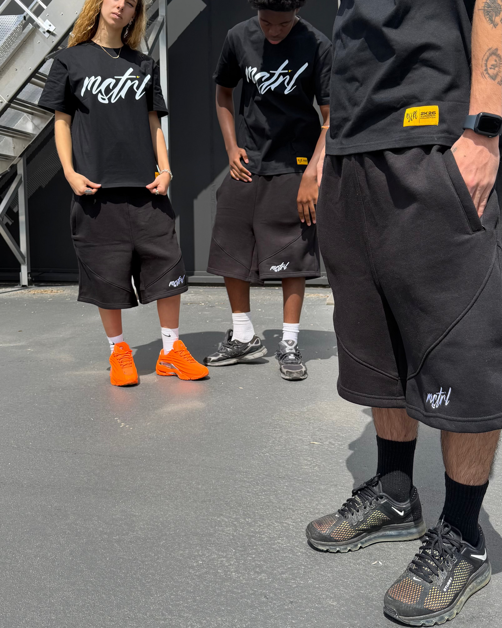 BLACK BAGGY SHORT