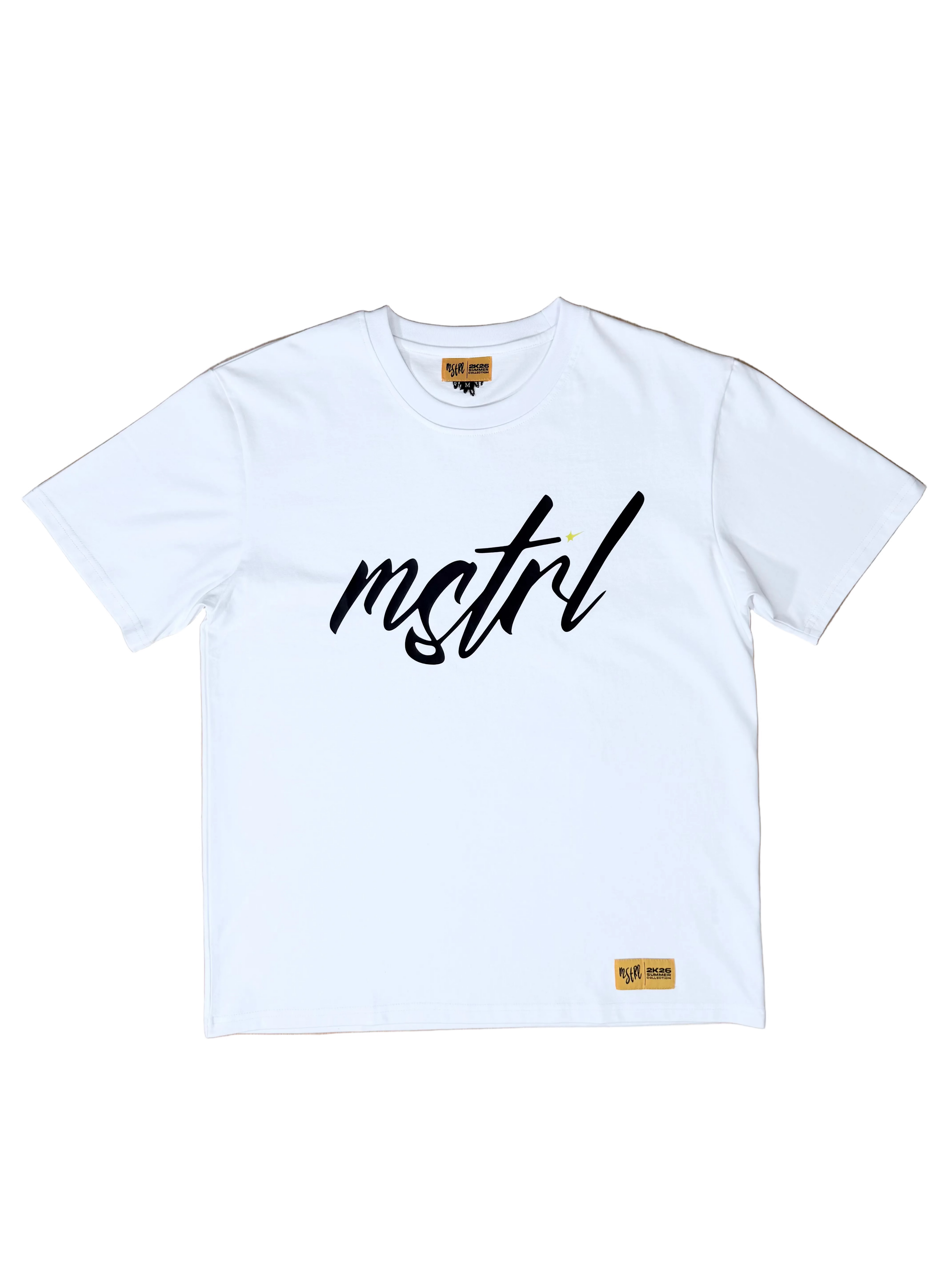 WHITE SIGNATURE TEE